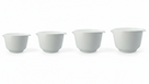 Birkmann Mixing Bowls / Baking Bowls Colour bowls set 4-Piece - 1.5, 2, 3 and 4 Liters - White