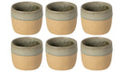 Costa Nova Coffee Cups Arenito Sage Green 200 ml - 6 pieces