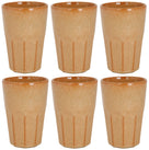 Cosy & Trendy Latte Macchiato Cups Bistro Mustard Yellow 450 ml - 6 pieces
