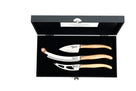 Laguiole Style de Vie Cheese knife set Luxury Line Oak Stonewash - 3 pieces
