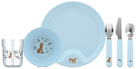 Mepal Children's Dinnerware Set Mio Forest Friends 6-Piece - With cutlery, plate, bowl and glass