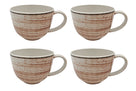 Cosy & Trendy Mugs Sintra Terracotta 350 ml - 4 pieces