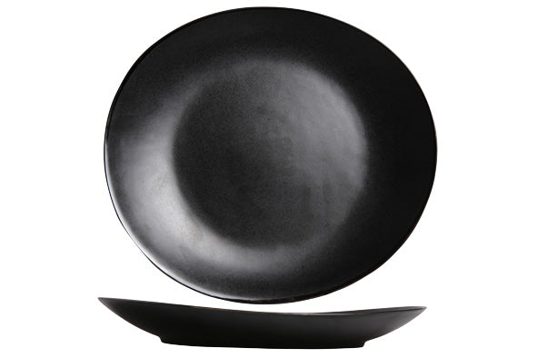 Black dinner plates