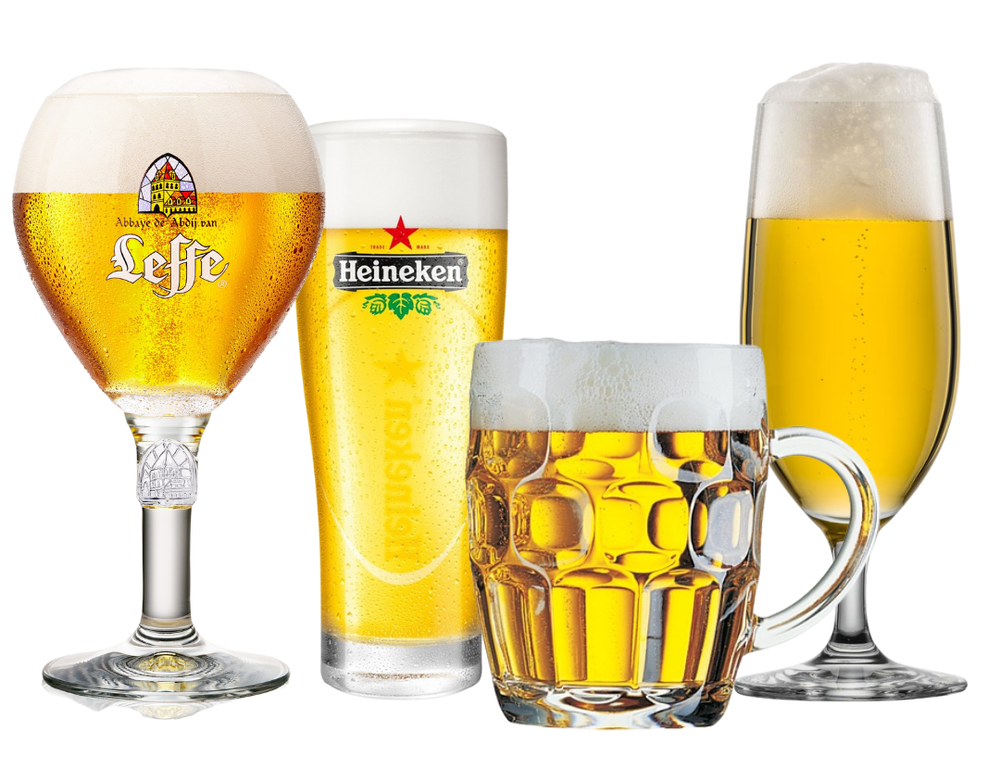Vasos de cerveza