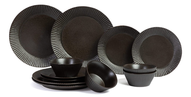 Dinnerware Set Black