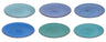 Cookinglife Dinner Plates Delice Blue ø 26.5 cm - 6 pieces