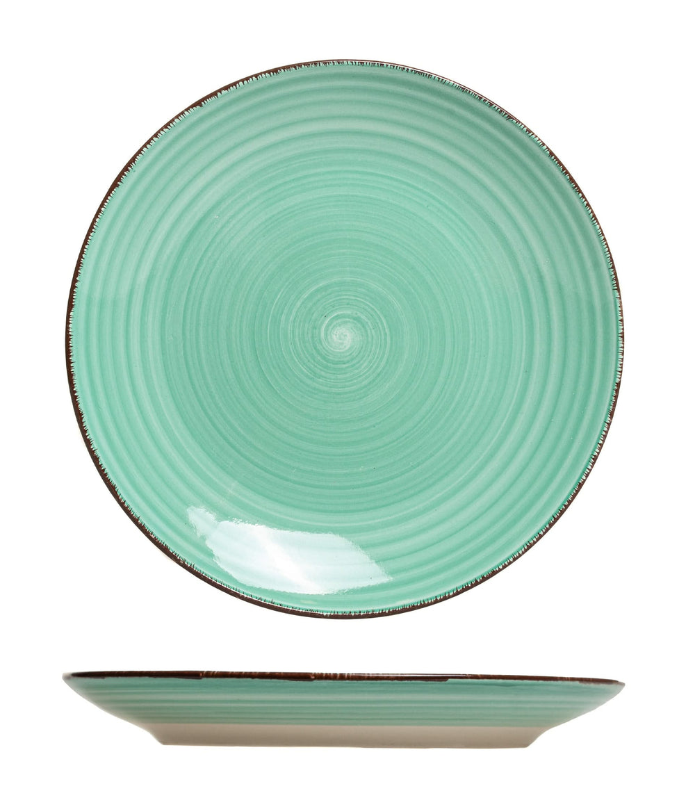 Platos de desayuno / postre Cookinglife Delice verde ø 19 cm - 6 piezas