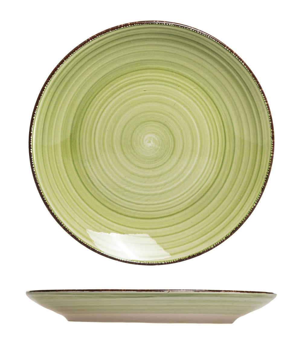 Platos de desayuno / postre Cookinglife Delice verde ø 19 cm - 6 piezas