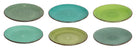 Cookinglife Side Plates / Dessert Plates Delice Green ø 19 cm - 6 pieces