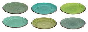Cookinglife Side Plates / Dessert Plates Delice Green ø 19 cm - 6 pieces