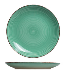 Platos llanos Cookinglife Delice verde ø 26,5 cm - 6 piezas