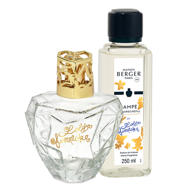 Set de regalo Maison Berger - Quemador de fragancia Lolita Lempicka Premium - Transparente - 250 ml