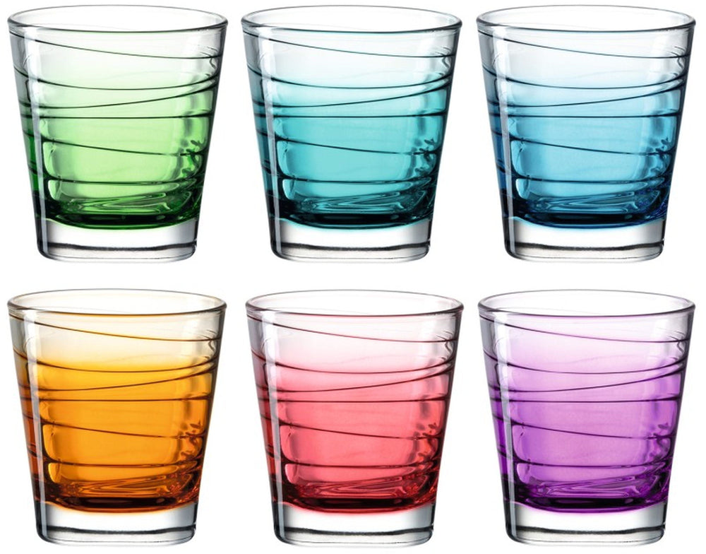 Leonardo Water glasses Vario Struttura - 250 ml - 6 pieces