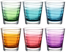 Leonardo Water glasses Vario Struttura - 250 ml - 6 pieces