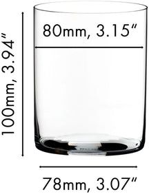 Riedel Whiskey Glasses O Wine - 2 pieces