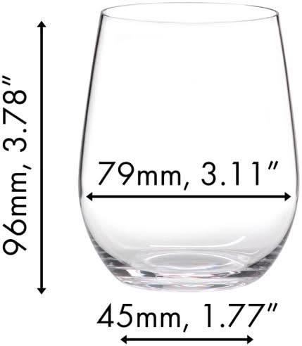 Riedel White Wine Glasses O Wine - Viognier / Chardonnay - Pay 3 Get 4