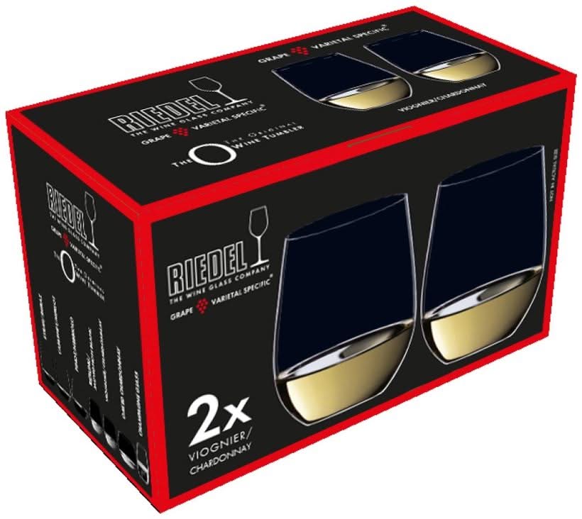 Riedel White Wine Glasses O Wine - Viognier / Chardonnay - 2 pieces