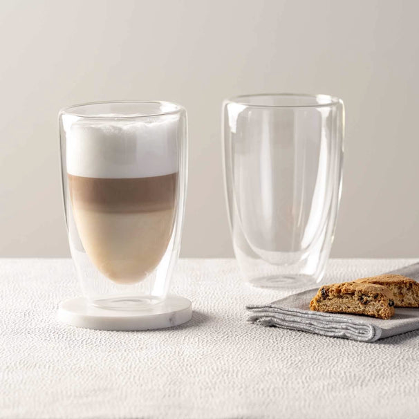 Leonardo Double-Walled Latte Macchiato Glasses Duo 400 ml - 2 pieces