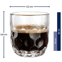 Leonardo Espresso glasses - Gocce Uno - 60 ml - 2 pieces