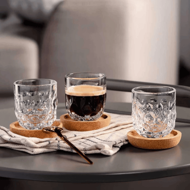 Leonardo Vasos de espresso - Gocce Due - 60 ml - 2 unidades