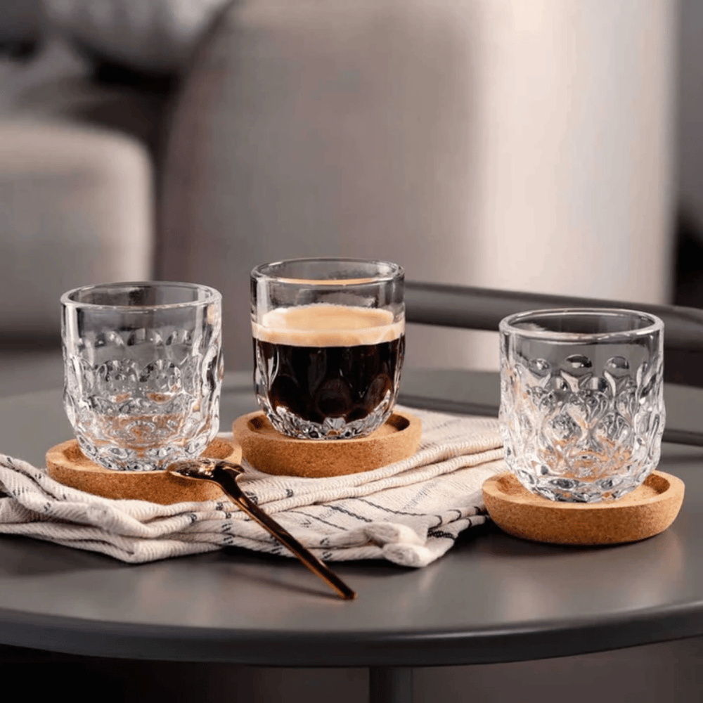 Leonardo Vasos de espresso - Gocce Tre - 60 ml - 2 unidades