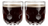 Leonardo Coffee Glasses - Gocce Uno - 220 ml - 2 pieces