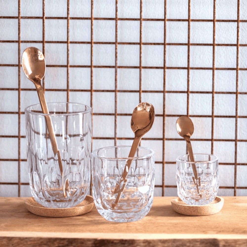 Leonardo Coffee Glasses - Gocce Uno - 220 ml - 2 pieces