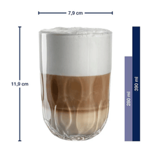 Leonardo Latte Macchiato Glasses - Gocce Tre - 390 ml - 2 pieces
