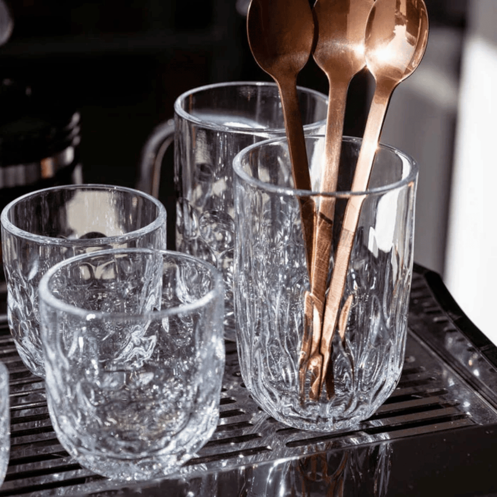 Leonardo Latte Macchiato Glasses - Gocce Tre - 390 ml - 2 pieces
