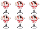 Bormioli Rocco Ice Cream Cups - Sorbet Glasses - Primavera - 240 ml - 6 pieces