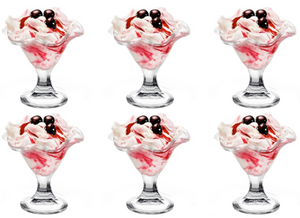 Copas de helado Bormioli Rocco - Copas para sorbete - Primavera - 240 ml - 6 piezas