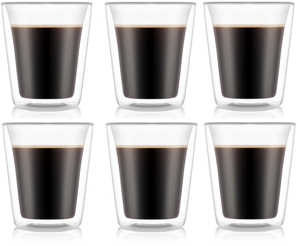 Bodum Canteen vaso de café- té doble pared 200 ml - 6 piezas