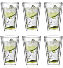 Bodum vasos de latte macchiato de doble pared Canteen - válvula patentada - 400 ml - 6 piezas