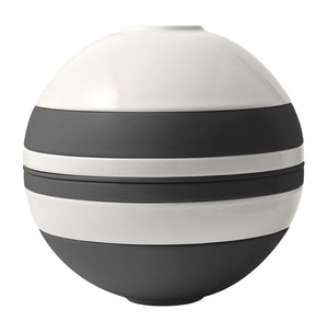 Set de vajilla Villeroy & Boch La Boule - Negro / Blanco 7 piezas / 2 personas - 2x cuenco, 2x fuente, 2x plato universal, 1x fuente para servir