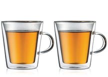 Bodum vaso de café / té de doble pared con asa Canteen - válvula patentada - 200 ml - 2 piezas