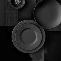 Villeroy & Boch breakfast plate / Dessert Plate Manufacture Rock - Black - ø 22 cm