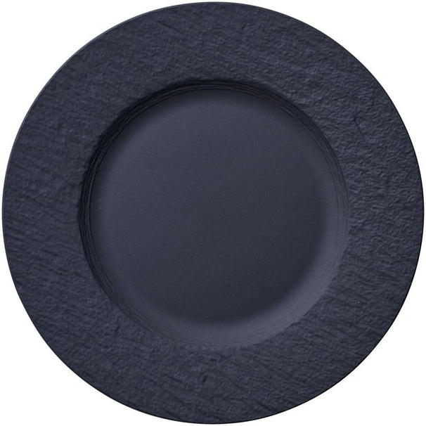 Plato de desayuno / postre Villeroy & Boch Manufacture Rock - Negro - ø 22 cm