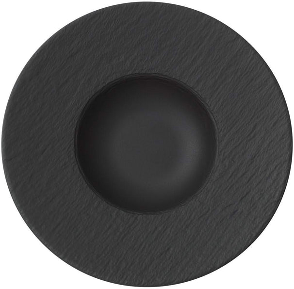 Plato Hondo / para Pasta Villeroy & Boch Manufacture Rock - Negro - ø 28 cm