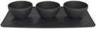 Villeroy & Boch Dipping Bowls Set Manufacture Rock - Black - 4-Piece