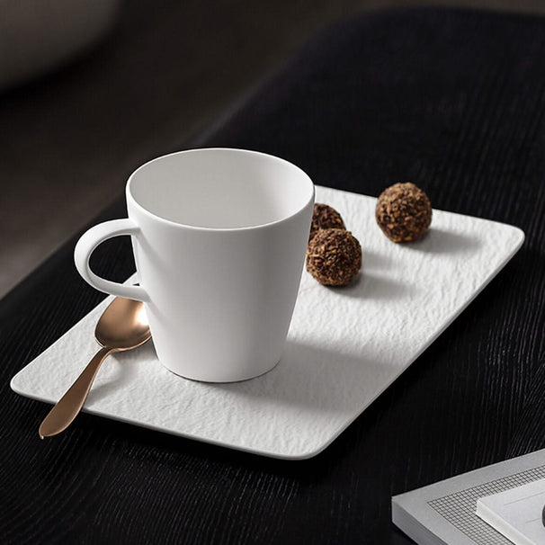 Villeroy & Boch Taza de café Manufacture Rock - Blanco - 160 ml