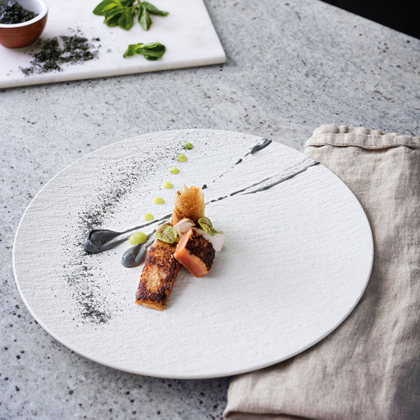 Plato para Pizza / Plato Base Villeroy & Boch Manufacture Rock - Blanco - ø 31.5 cm