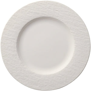 Plato de cena Villeroy & Boch Manufacture Rock - Blanco - ø 27 cm