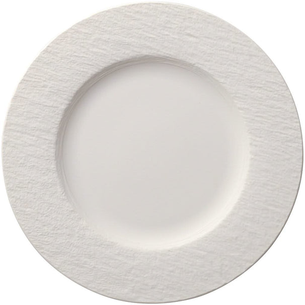 Plato de cena Villeroy & Boch Manufacture Rock - Blanco - ø 27 cm