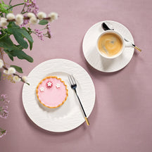 Villeroy & Boch breakfast plate / Dessert Plate Manufacture Rock - White - ø 22 cm