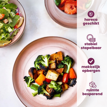Cosy & Trendy Dinner Plates Baltic Peach ø 27 cm - 6 pieces