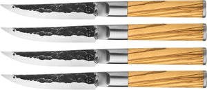Cuchillos para steak Forged Olive - 4 unidades
