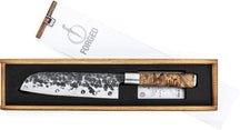 Forged Santoku knife VG10 18 cm