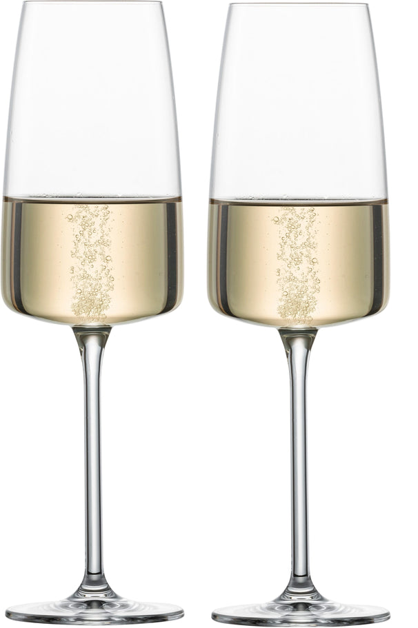 Copas de champán Zwiesel Glas - Flutes - Vivid Senses Ligero y fresco - 380 ml - 2 piezas