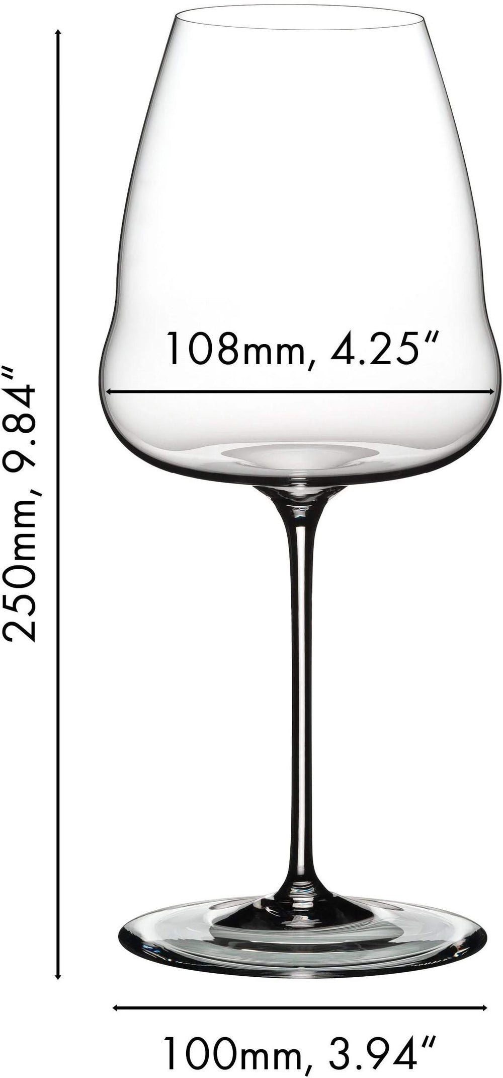Copa de champán Riedel Winewings - 742 ml