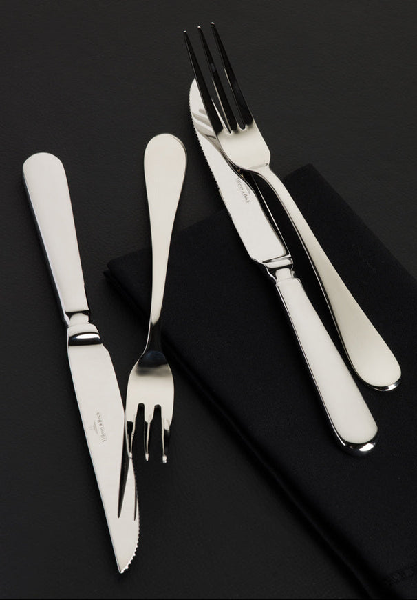 Villeroy & Boch Cubiertos para steak Oscar 12 piezas - Cuchillos y tenedores para steak